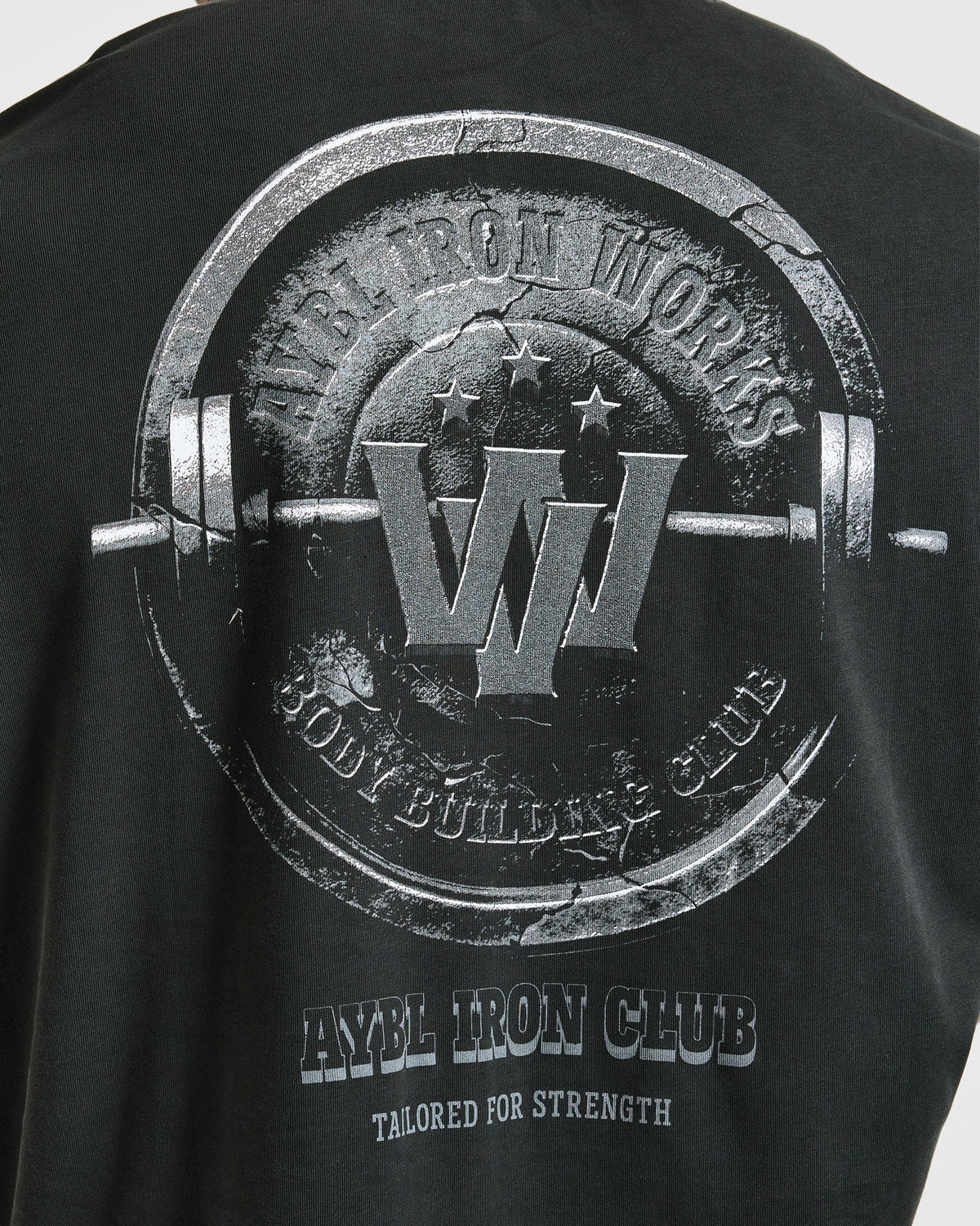 Wesley Vissers x AYBL Iron Works Oversized T Shirt - Gris