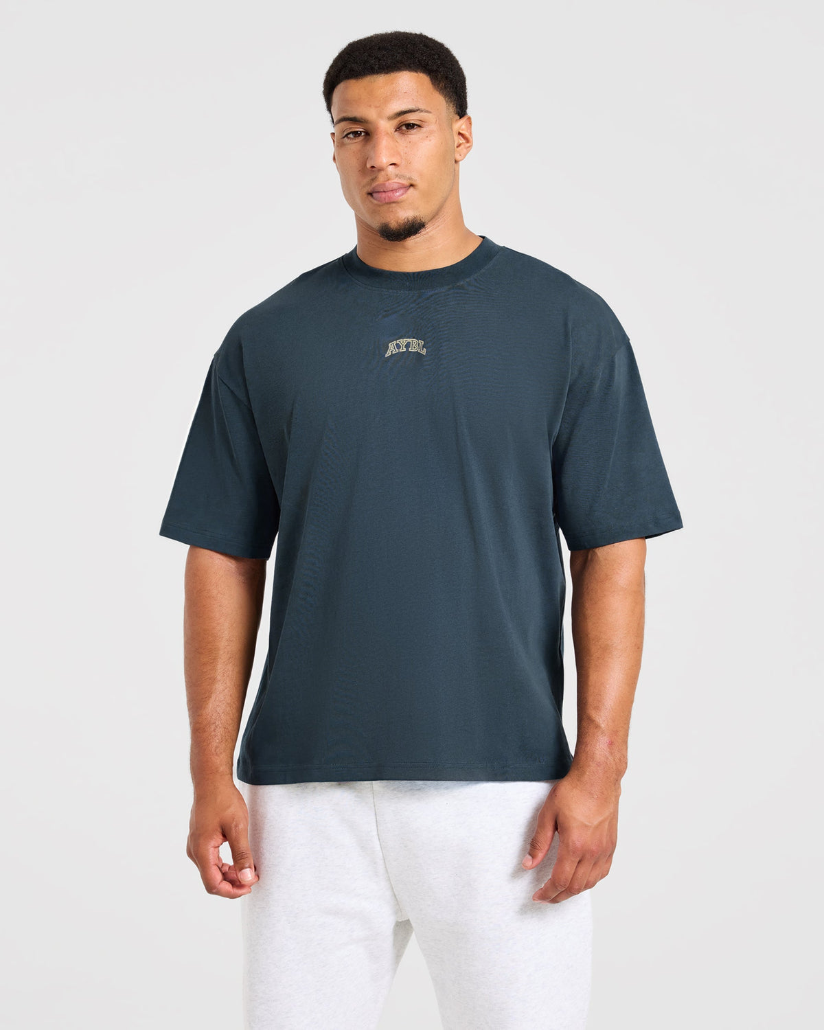 Relentless Eagle Oversized T Shirt - Petrol Bleu