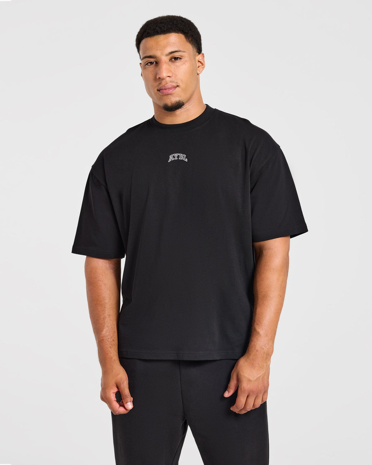 Relentless Eagle Oversized T Shirt - Noir