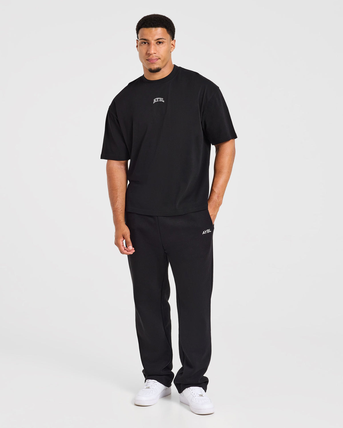 Relentless Eagle Oversized T Shirt - Noir