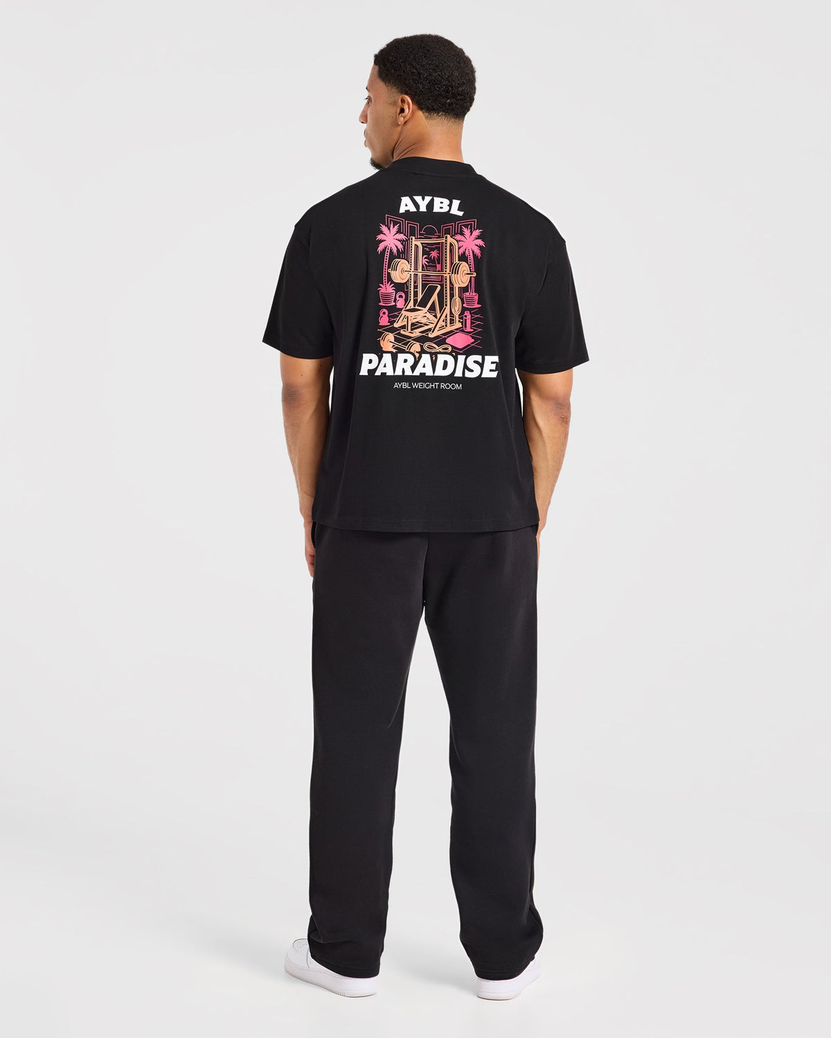 Iron Paradise Oversized T Shirt - Noir