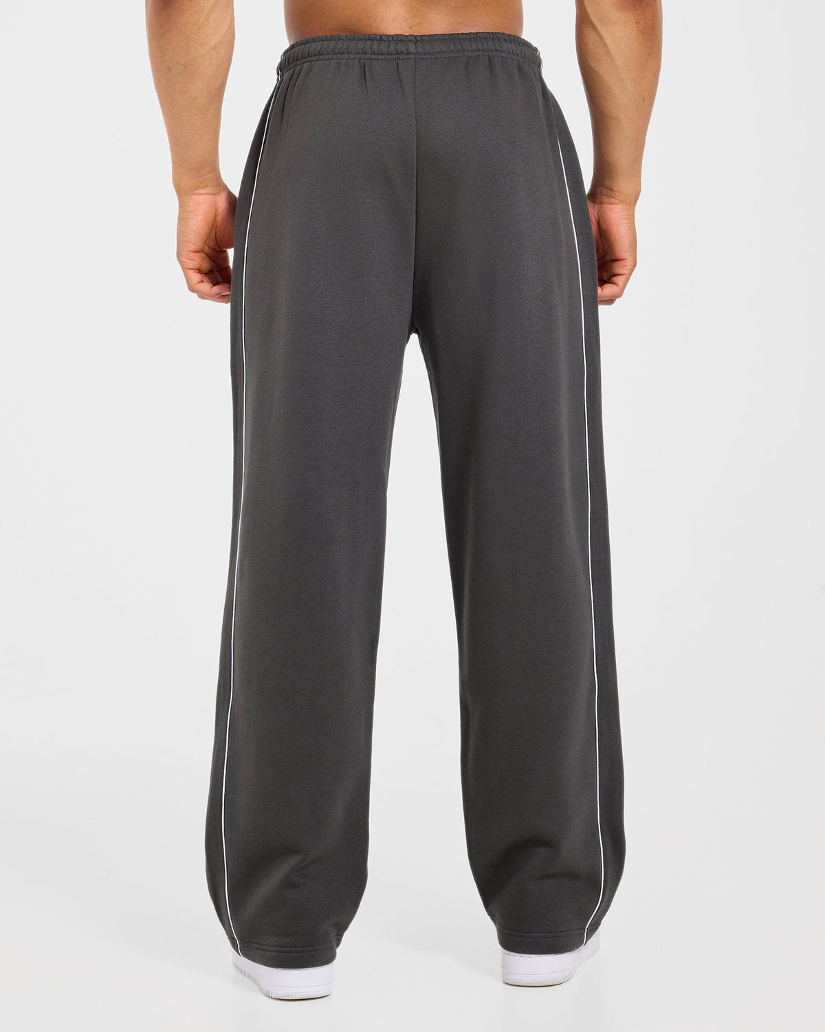 Restore Oversized Straight Leg Joggers - Charcoal