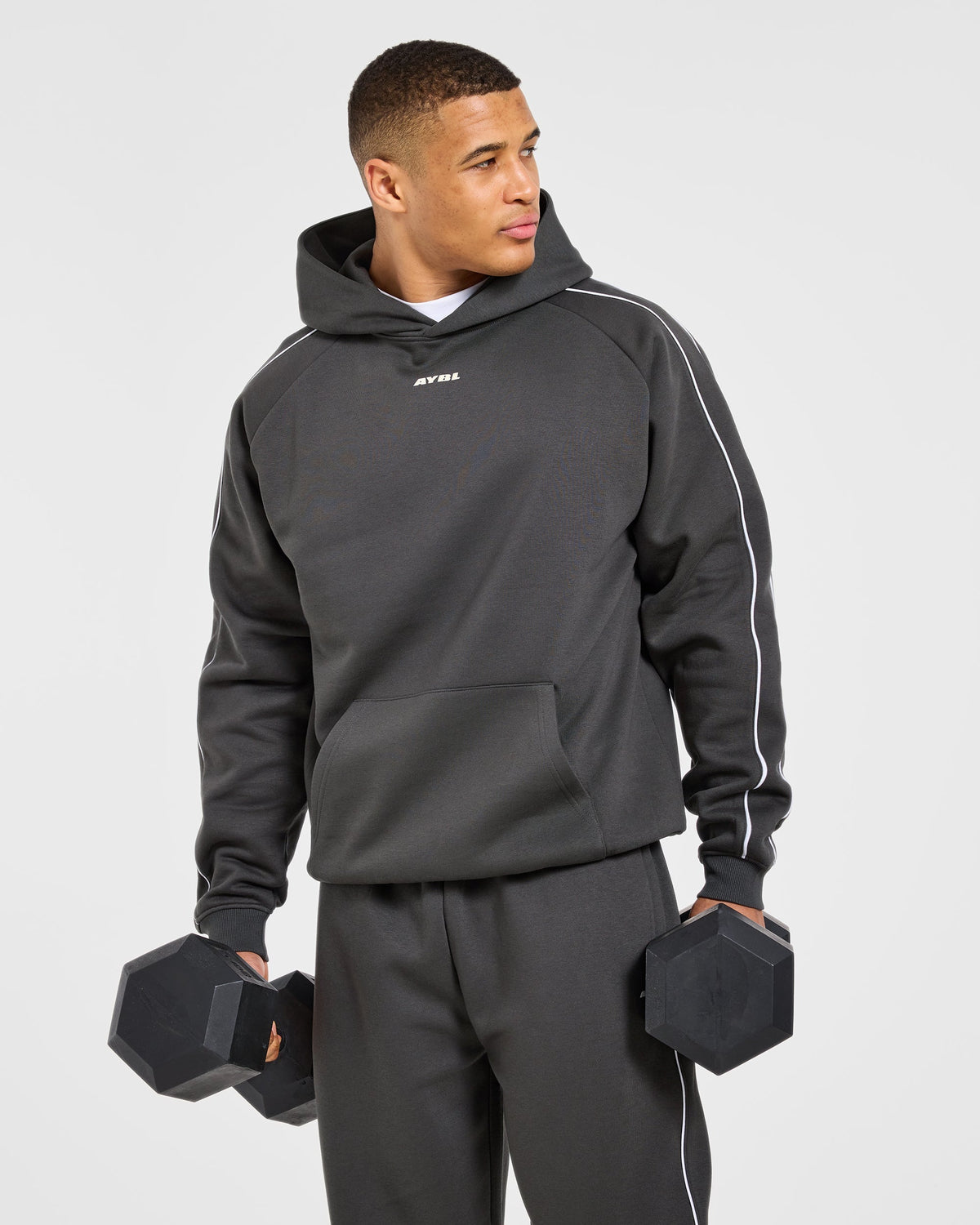 Restore Oversized Hoodie - Charcoal