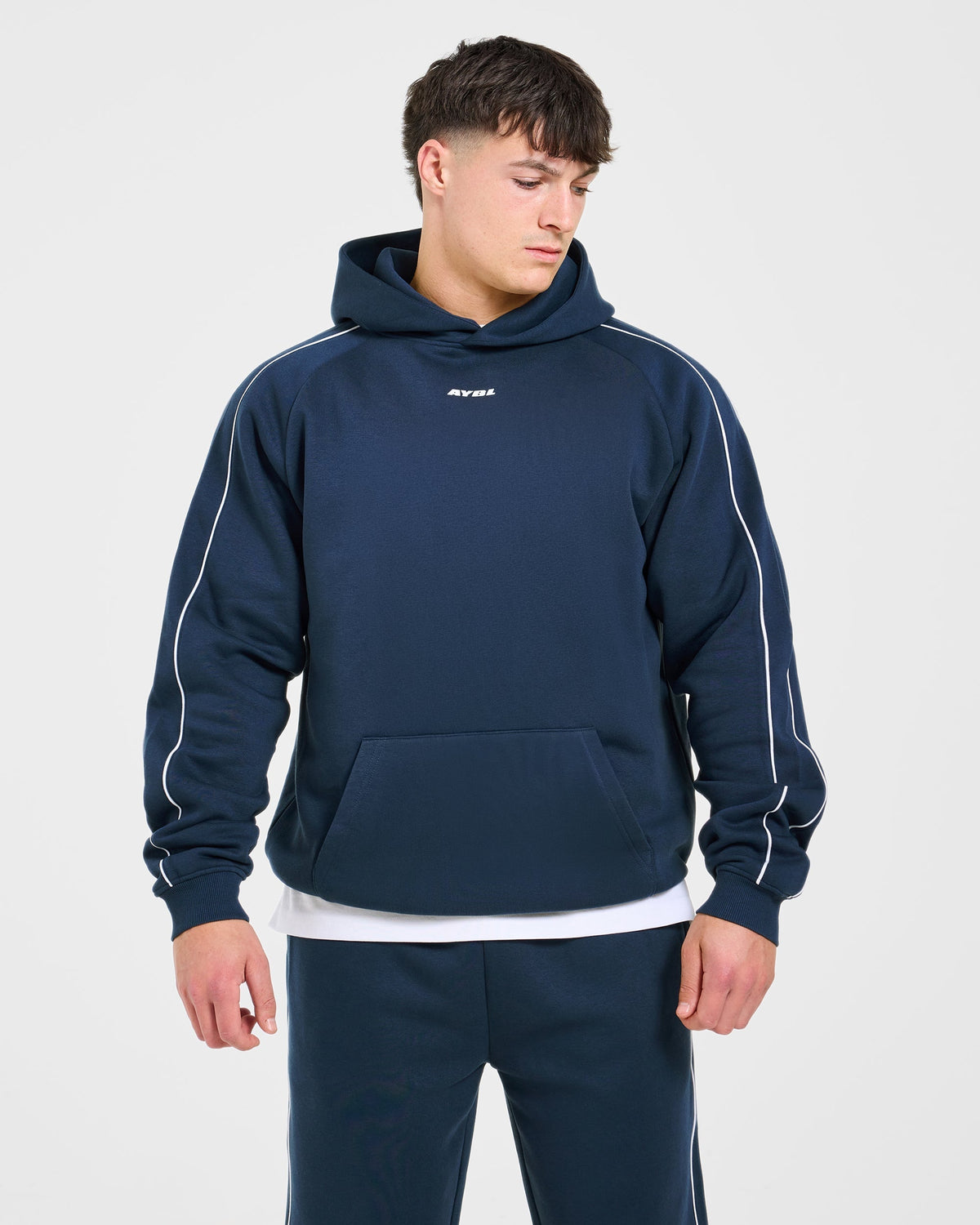 Restore Oversized Hoodie - Navy Blue