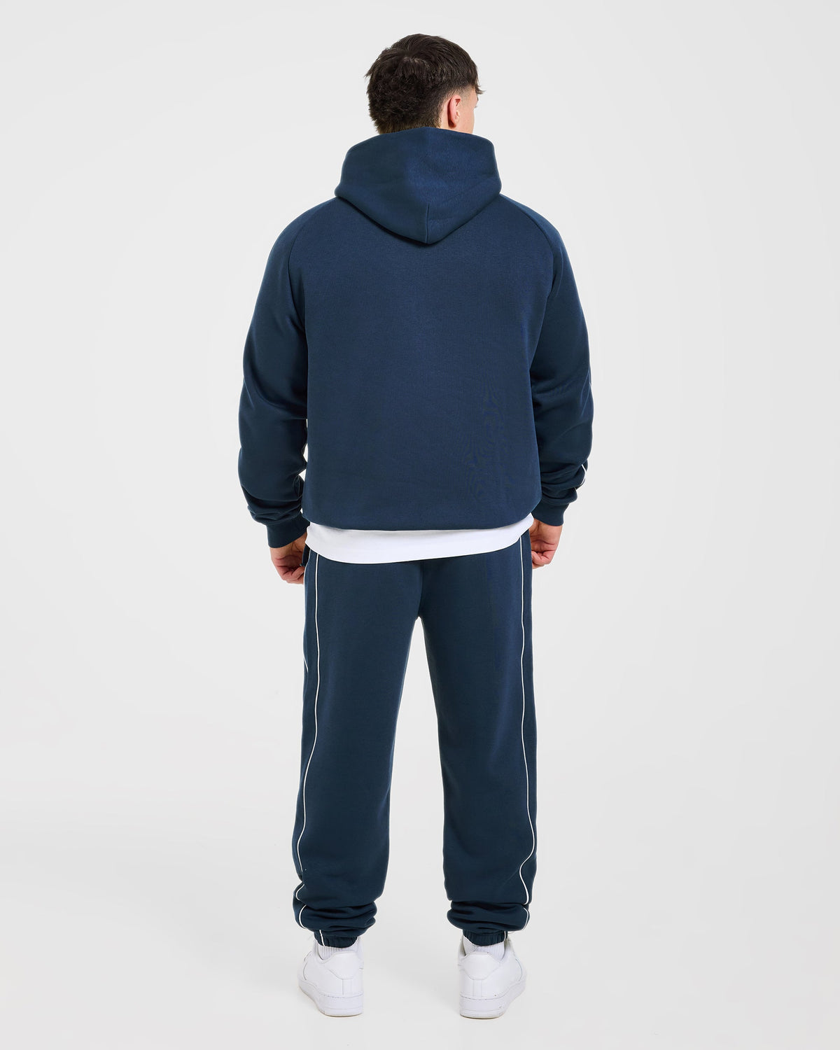 Restore Oversized Hoodie - Navy Blue