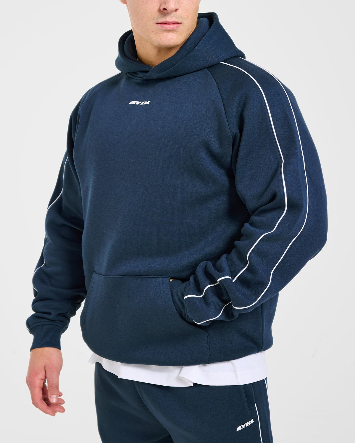Restore Oversized Hoodie - Navy Blue
