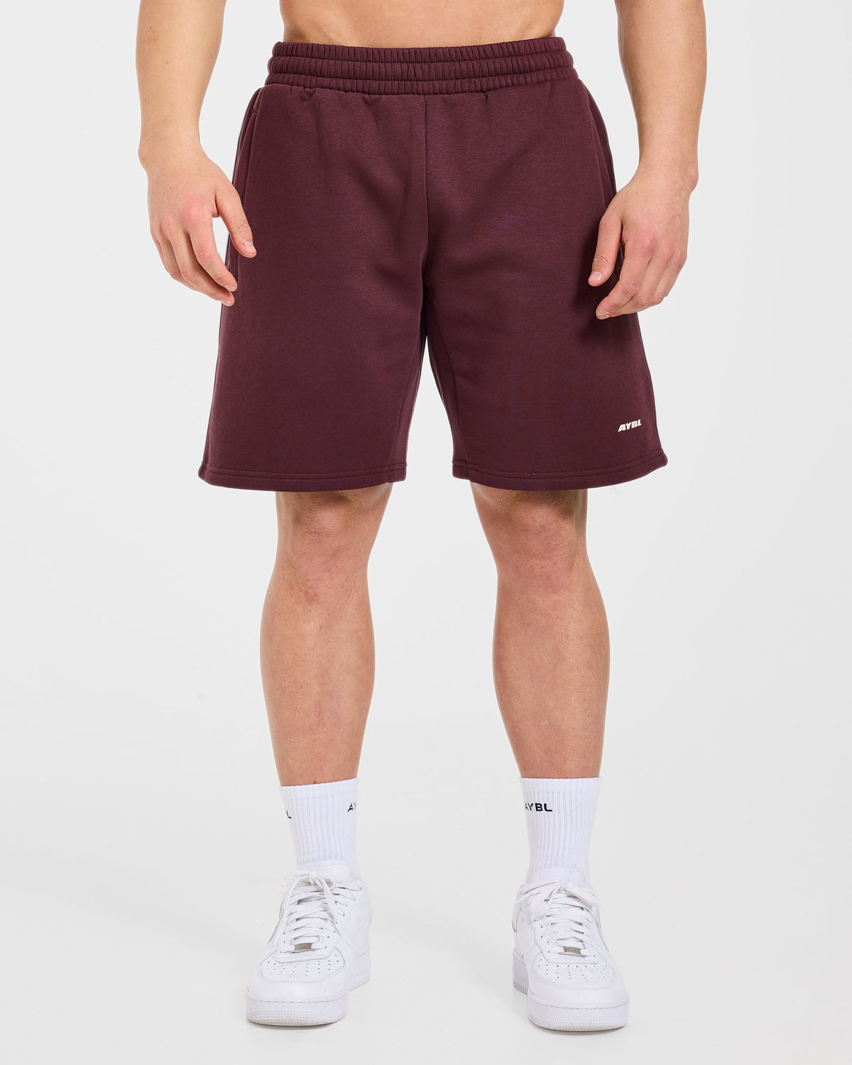 Restore Oversized Shorts - Dusty Plum