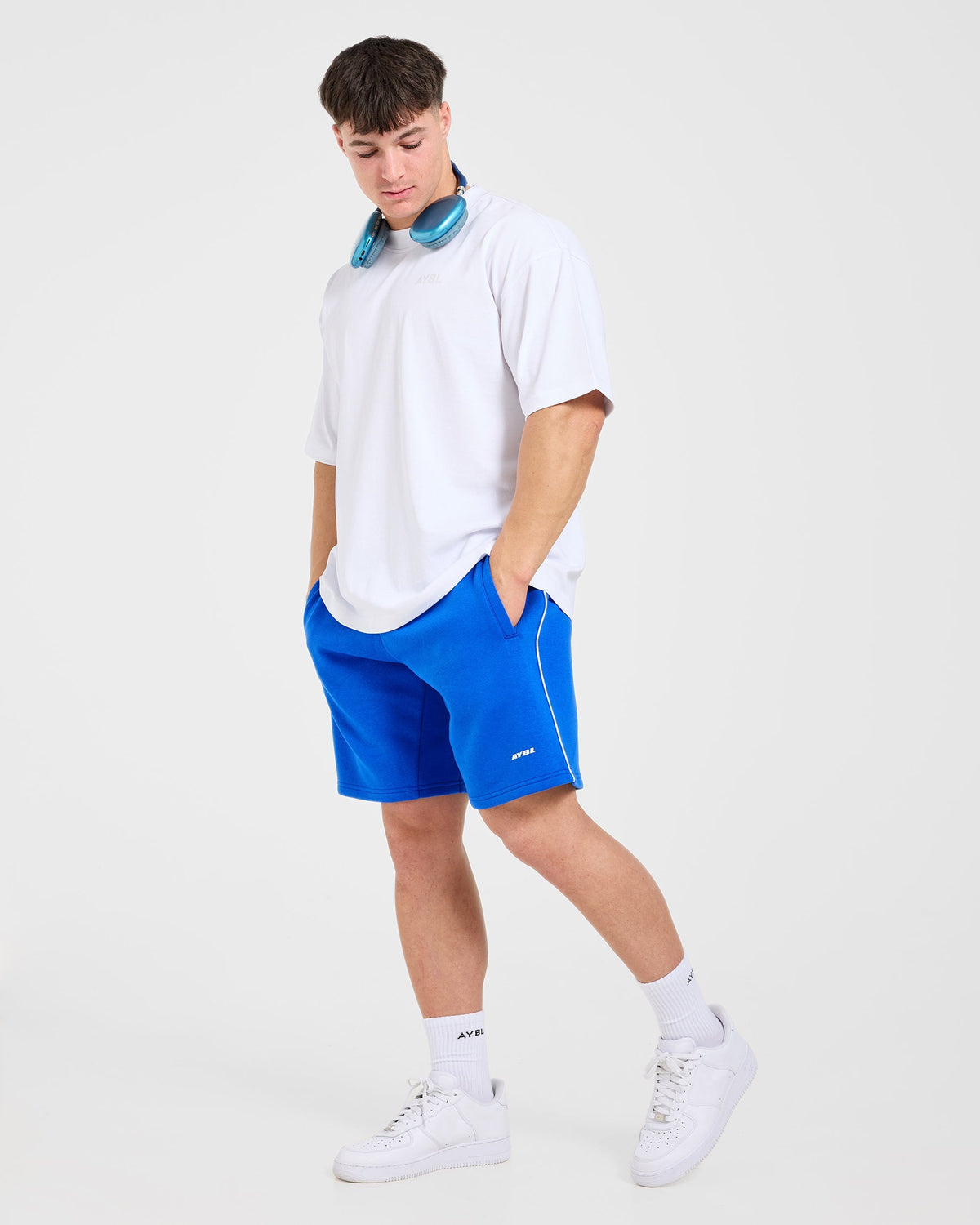 Restore Oversized Shorts - Cobalt