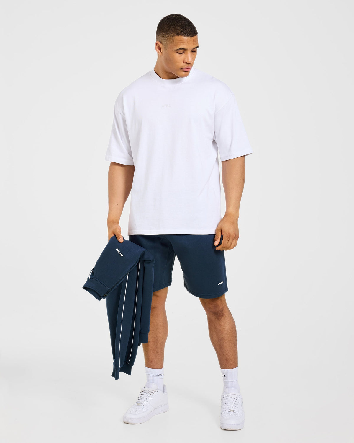 Restore Oversized Shorts - Navy Blue