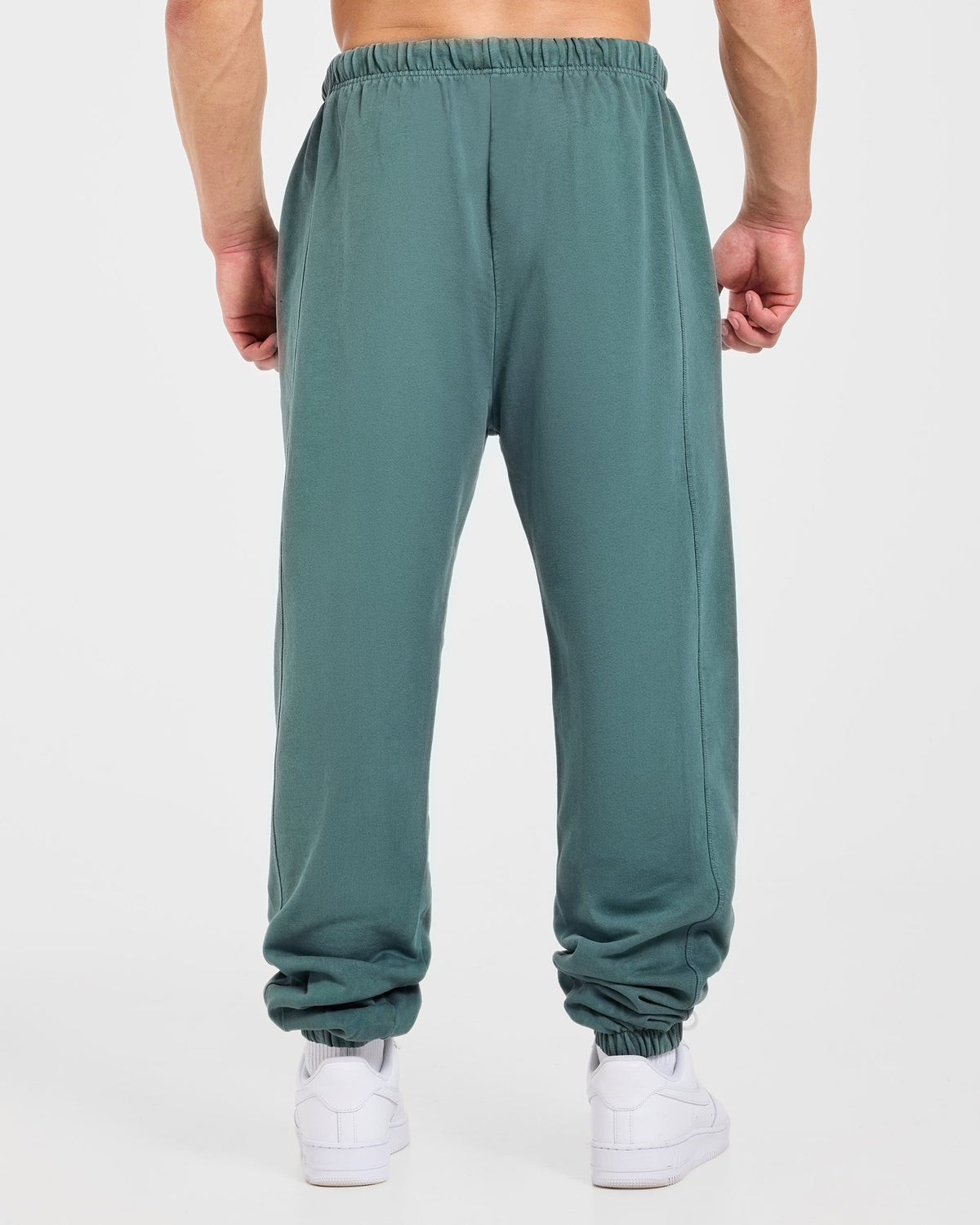 Lift Club Distressed Joggers - Washed Teal