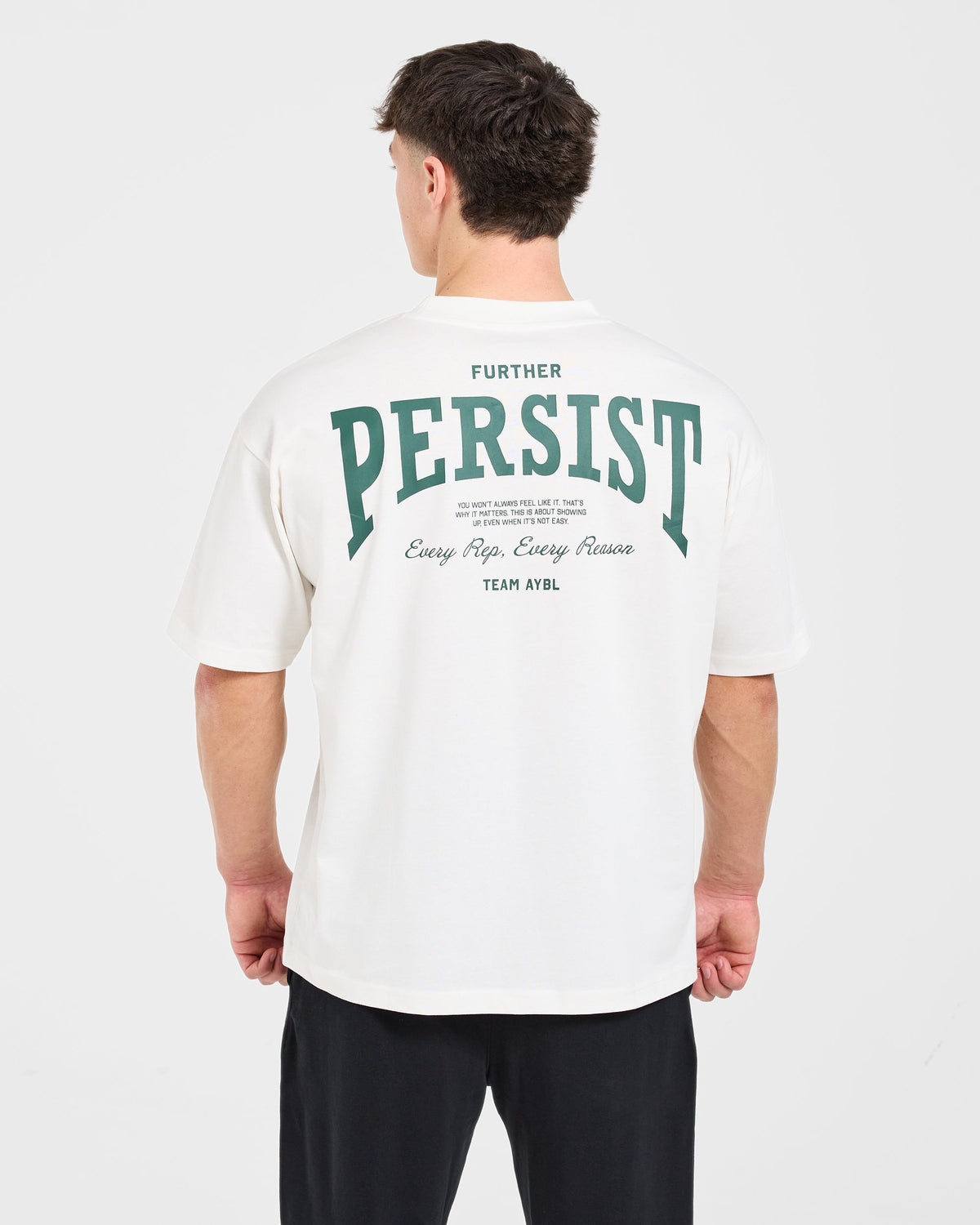 Cam Kissel x Persist Oversized T Shirt - Off White
