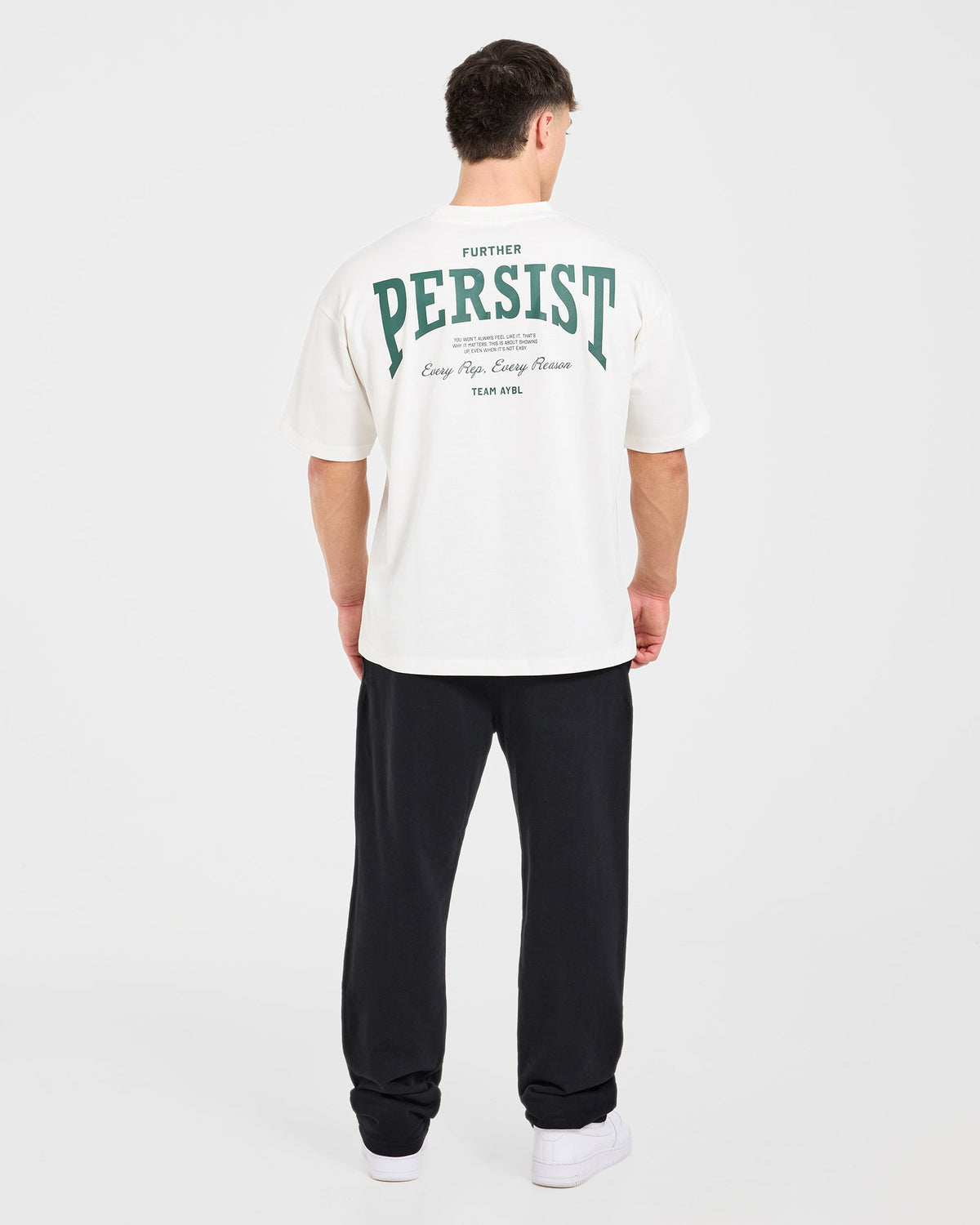 Cam Kissel x Persist Oversized T Shirt - Off White