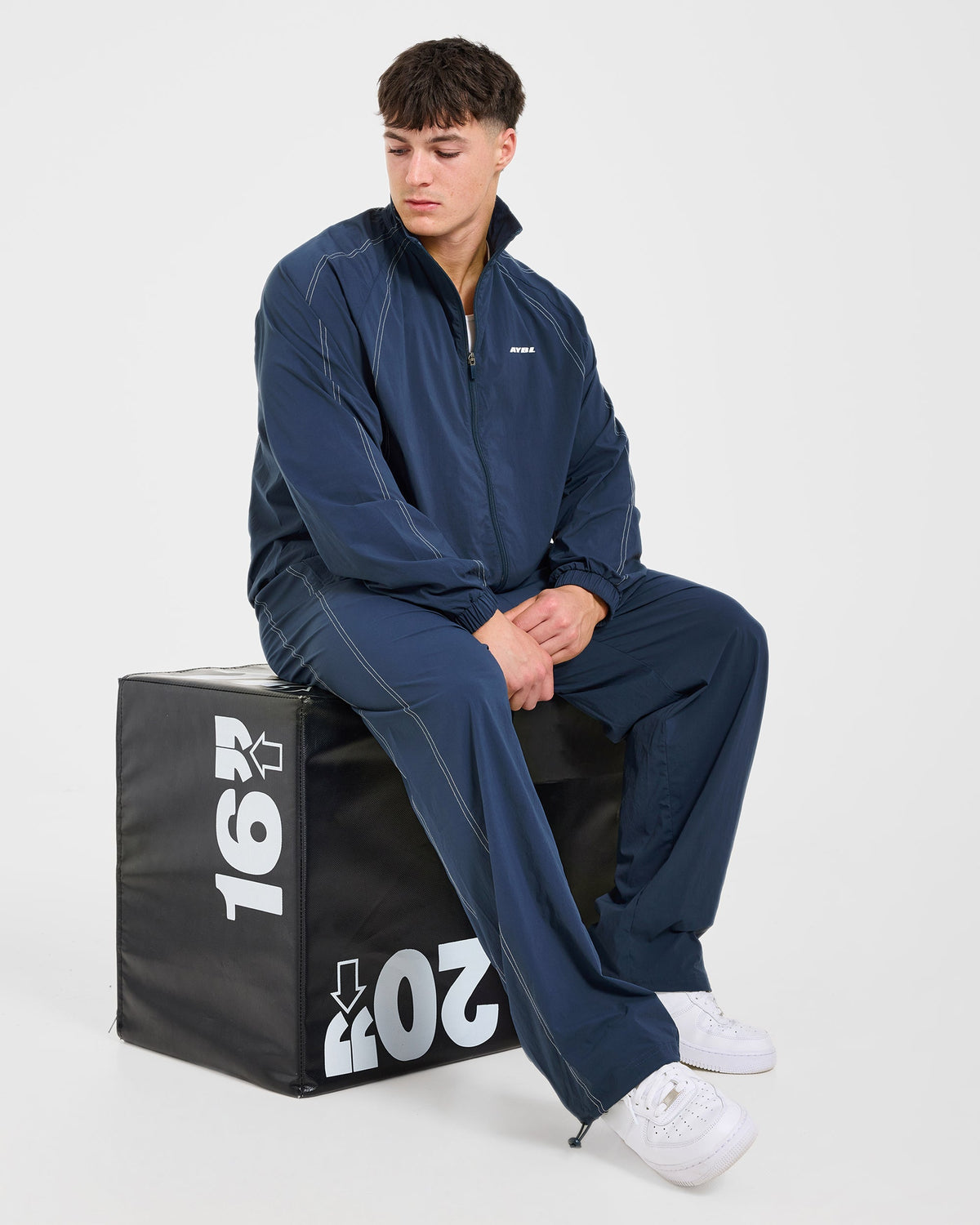 Restore Track Jacket - Navy Bleu