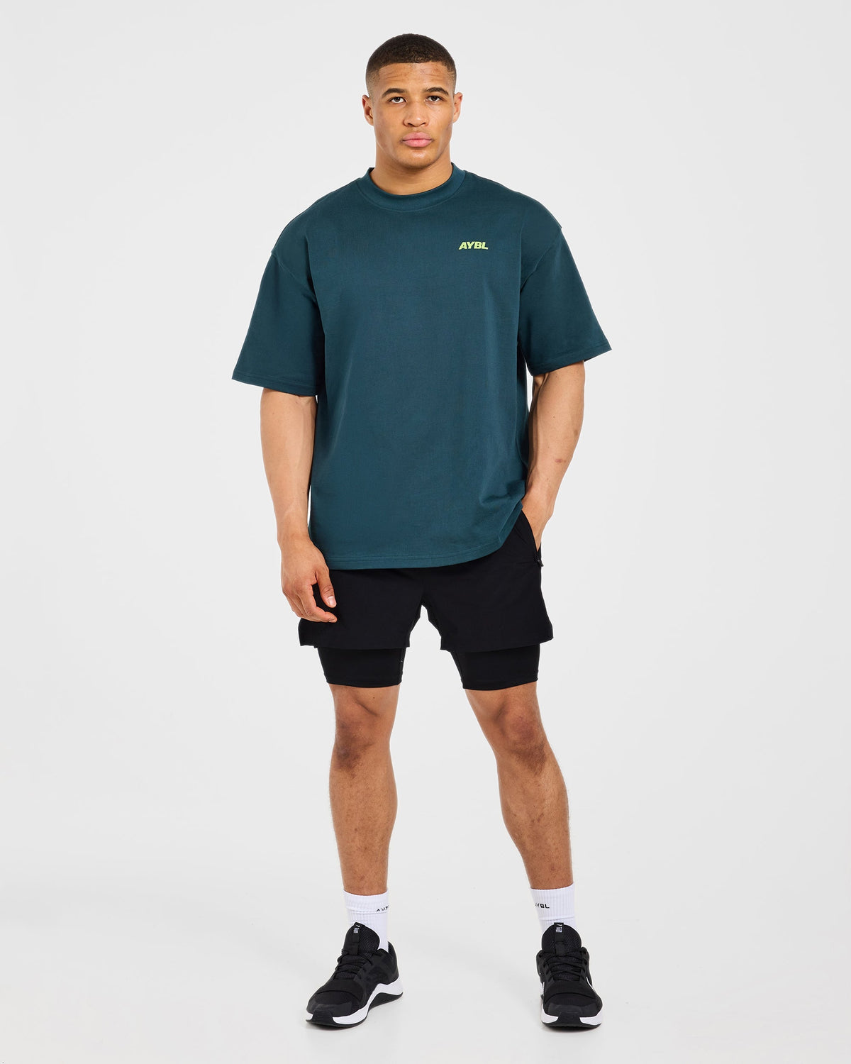 AYBL Sportswear 18 Oversized T Shirt - Teal Vert