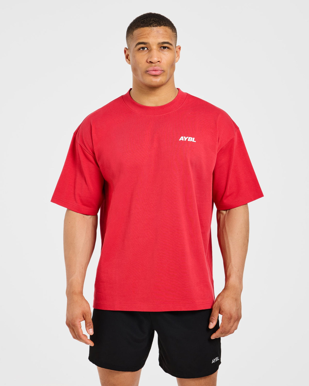 AYBL Sportswear 18 Oversized T Shirt - Rouge