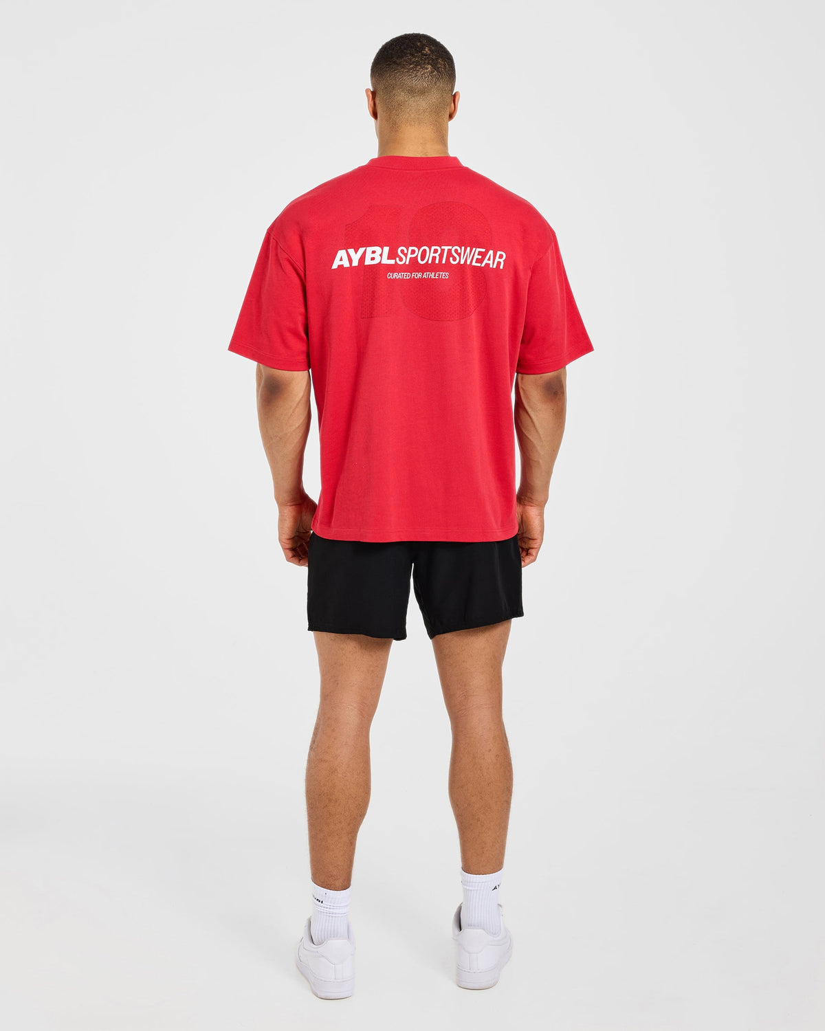 AYBL Sportswear 18 Oversized T Shirt - Rouge