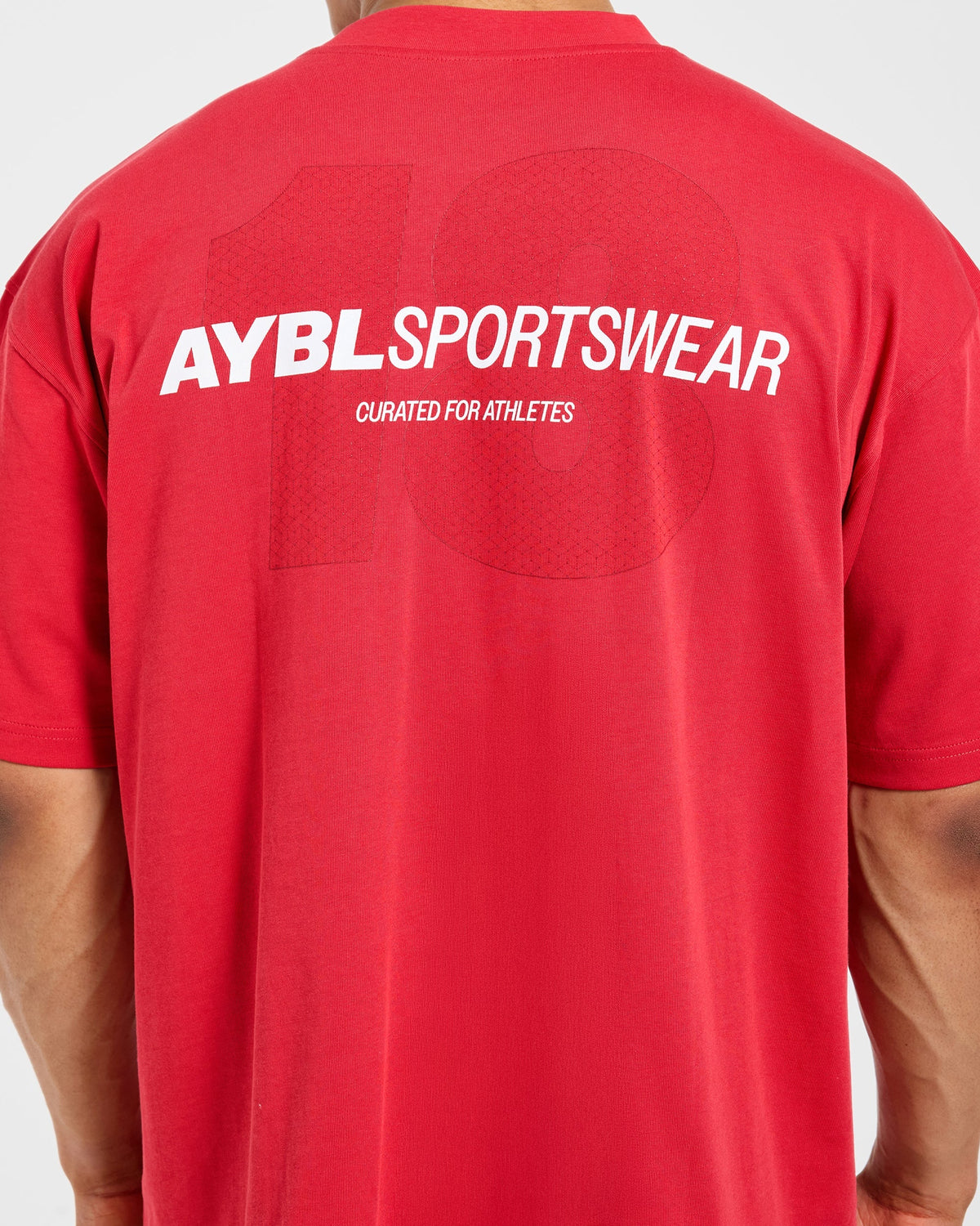 AYBL Sportswear 18 Oversized T Shirt - Rouge