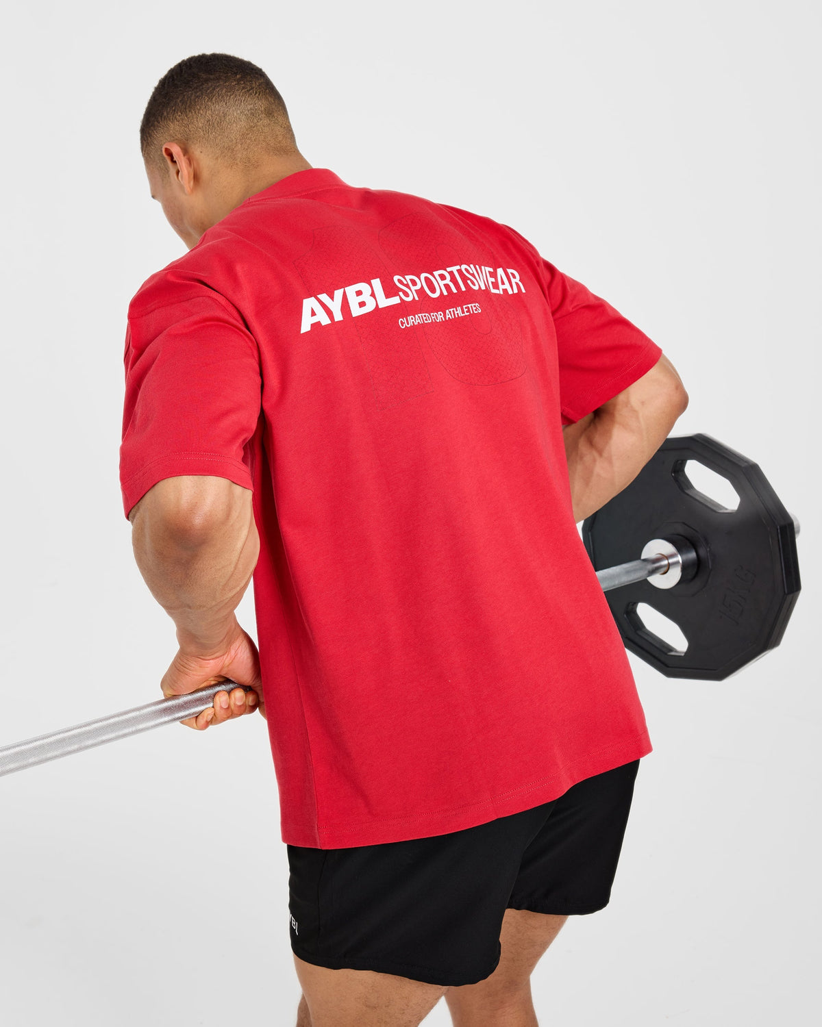 AYBL Sportswear 18 Oversized T Shirt - Rouge