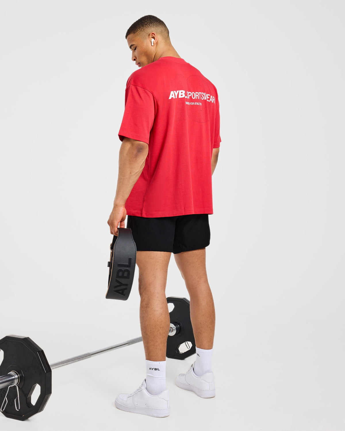 AYBL Sportswear 18 Oversized T Shirt - Rouge