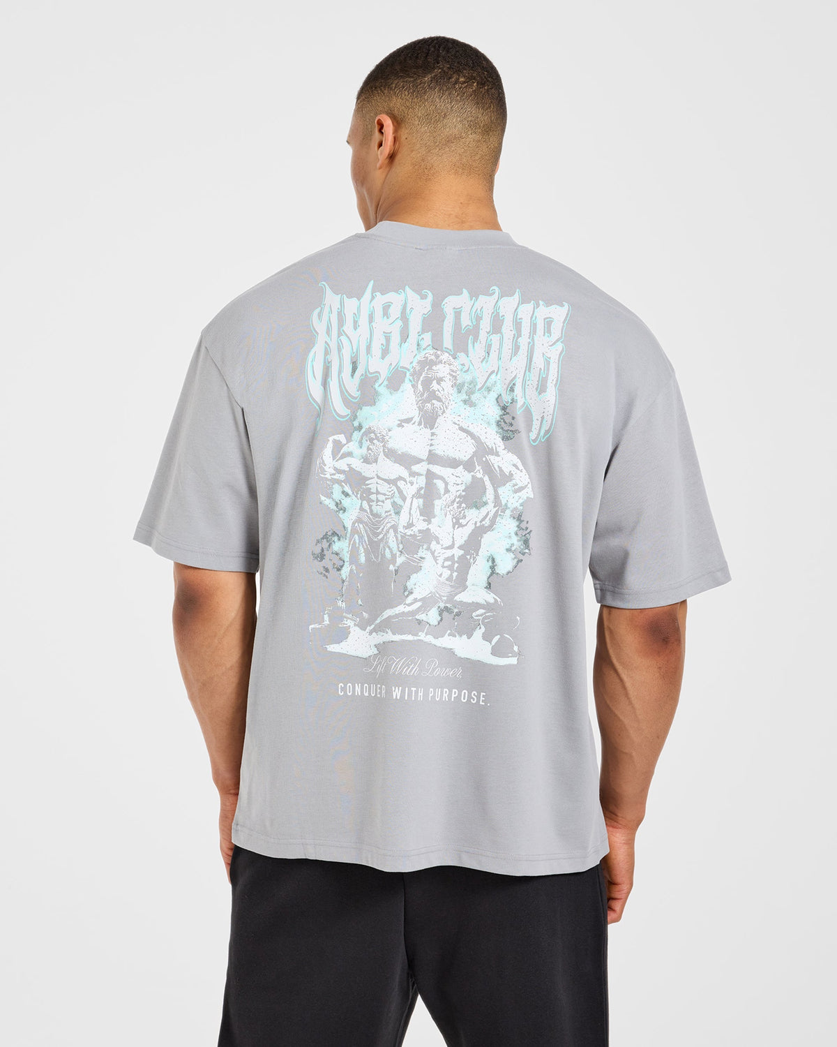 Lift Forge Oversized T Shirt - Storm Gris