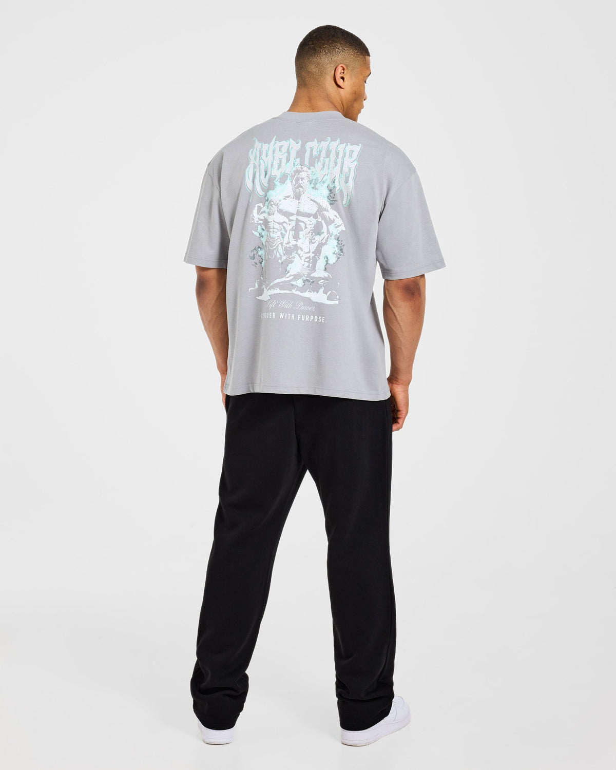 Lift Forge Oversized T Shirt - Storm Gris