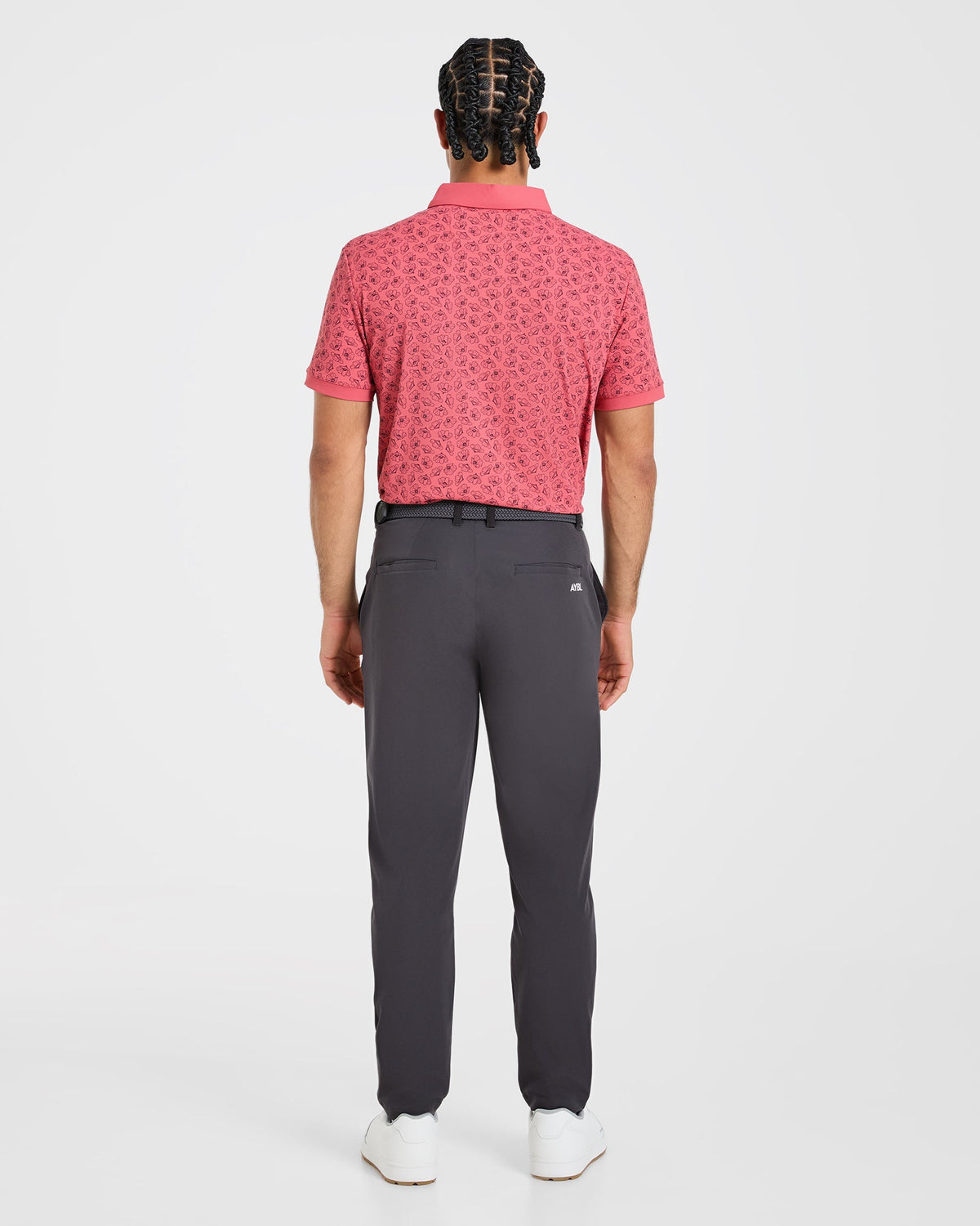 Precision Camellias Polo - Rouge