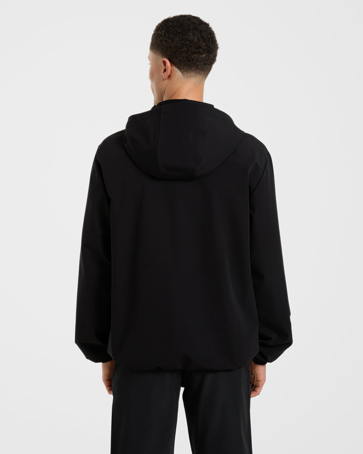Precision 1/4 Zip Wind Pullover - Noir