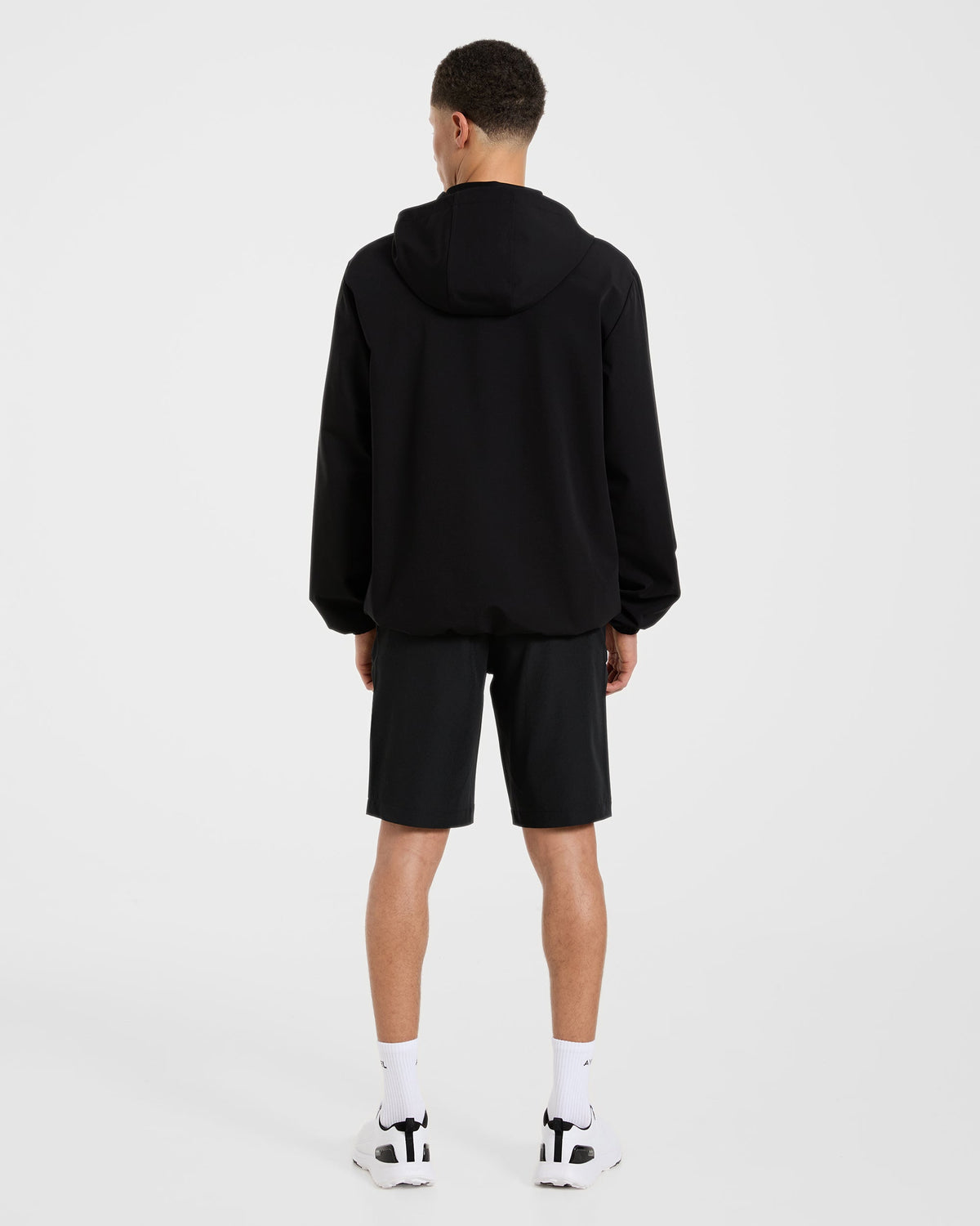 Precision 1/4 Zip Wind Pullover - Noir