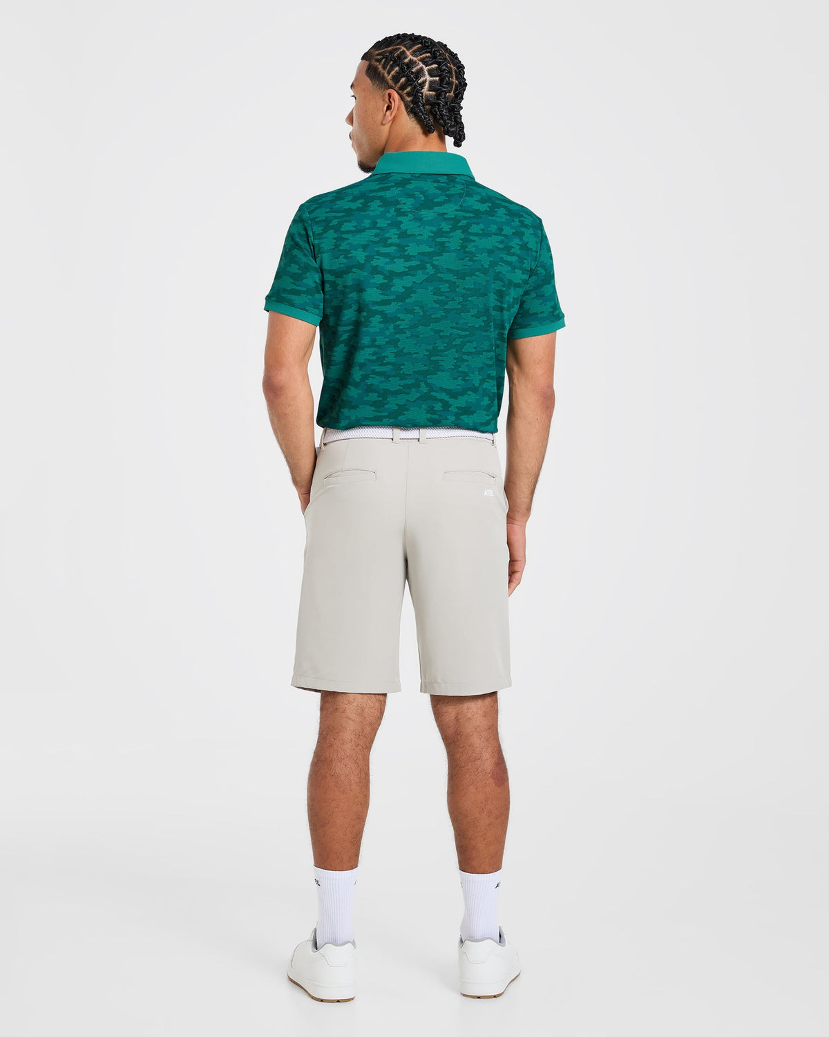 Precision Camo Polo - Pine Teal