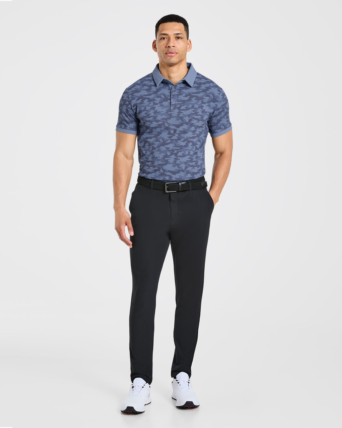 Precision Camo Polo - Bleu