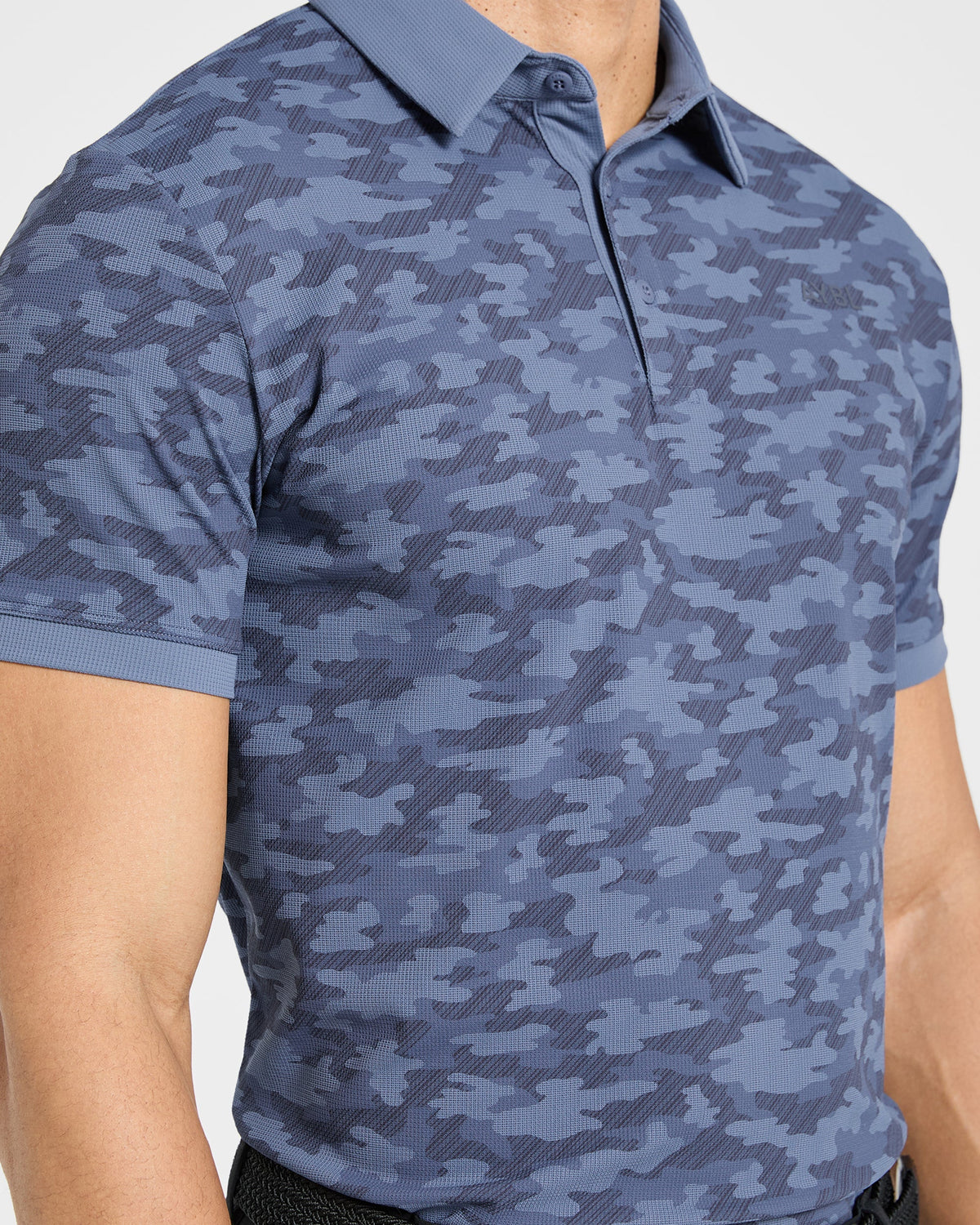 Precision Camo Polo - Bleu