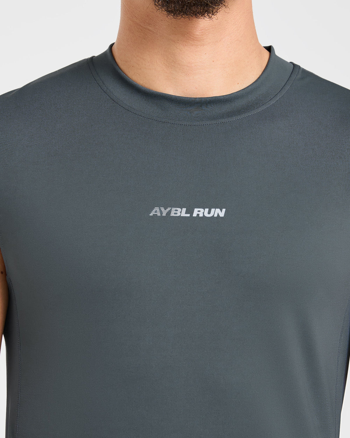 Run Slim Tank - Slate Bleu