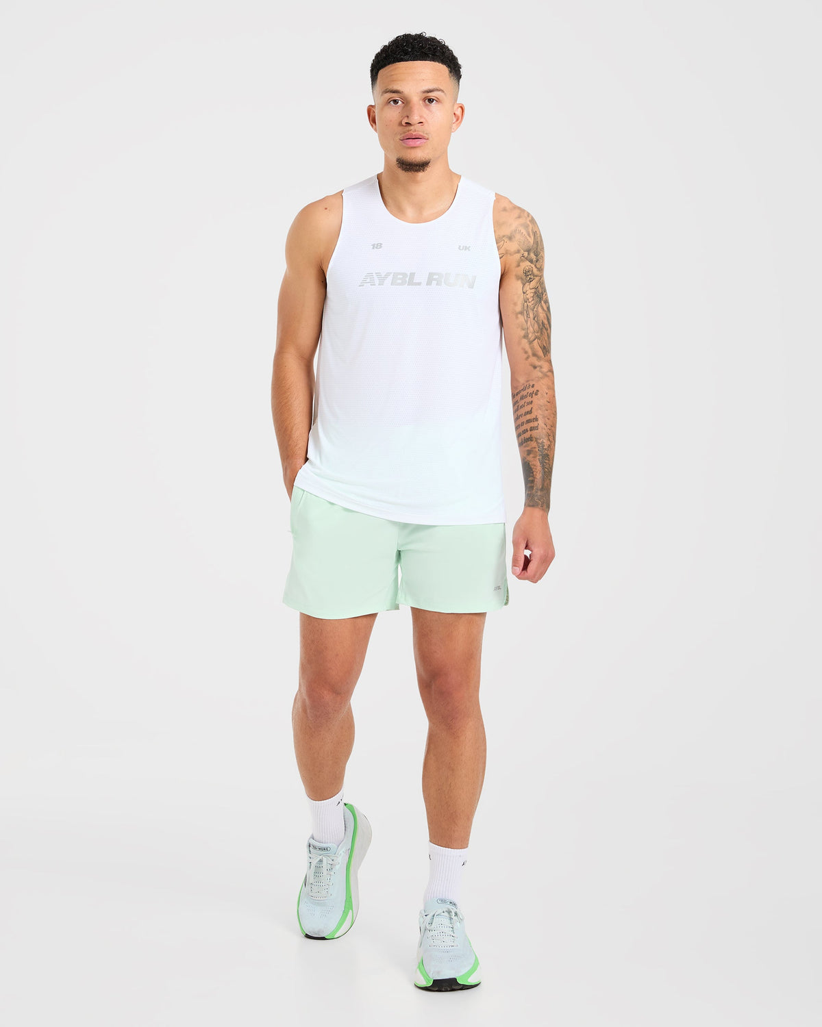 Run Loose Tank - Blanc