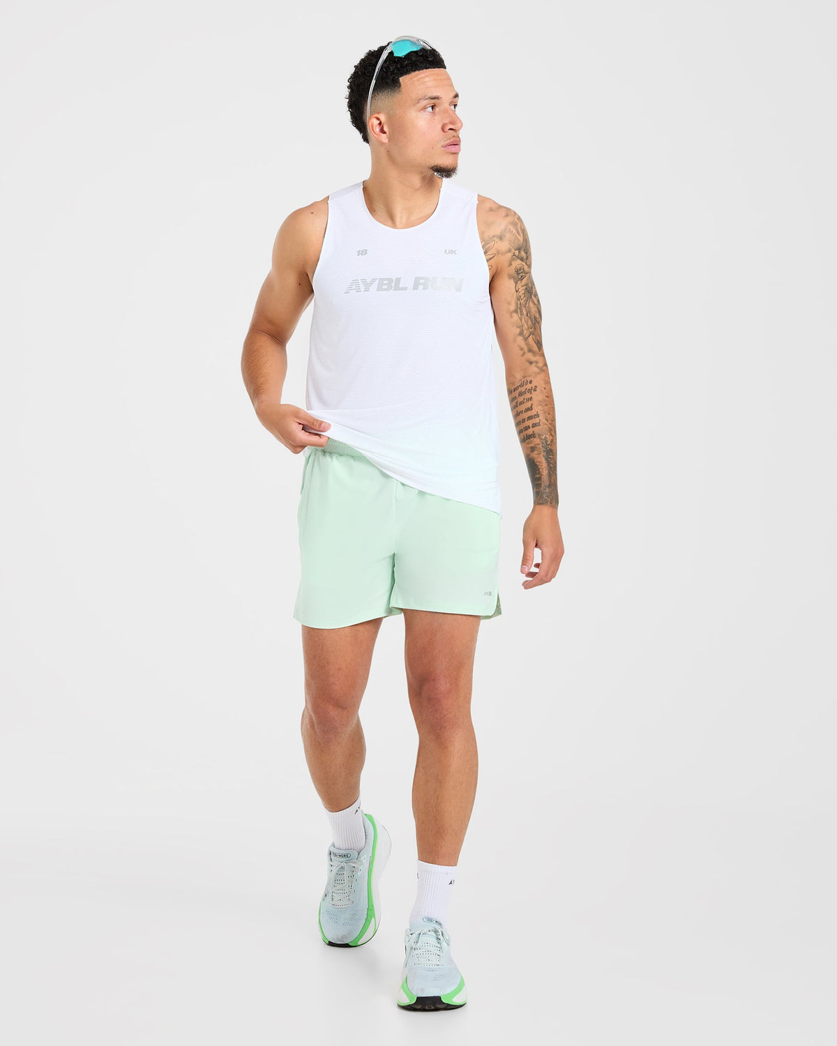 Run Loose Tank - Blanc