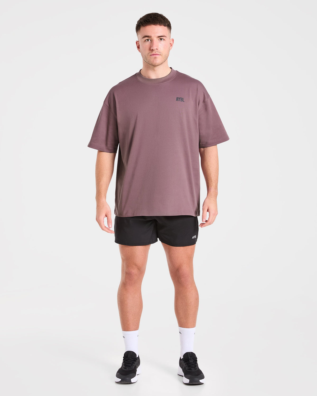 AYBL Iron Club Oversized T Shirt - Flint Violet