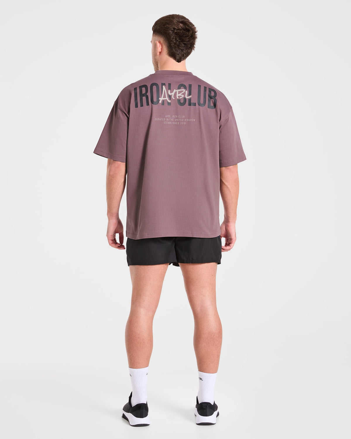 AYBL Iron Club Oversized T Shirt - Flint Violet