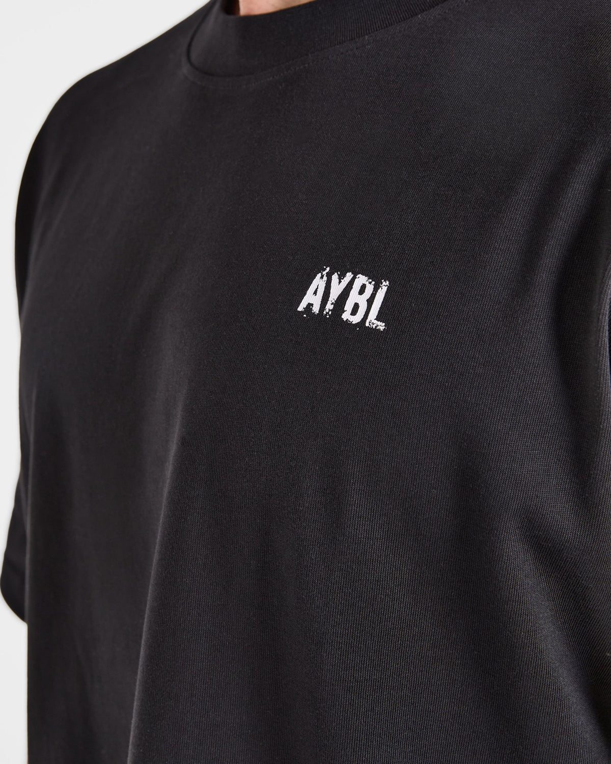 Gym Chalk Oversized T Shirt - Noir