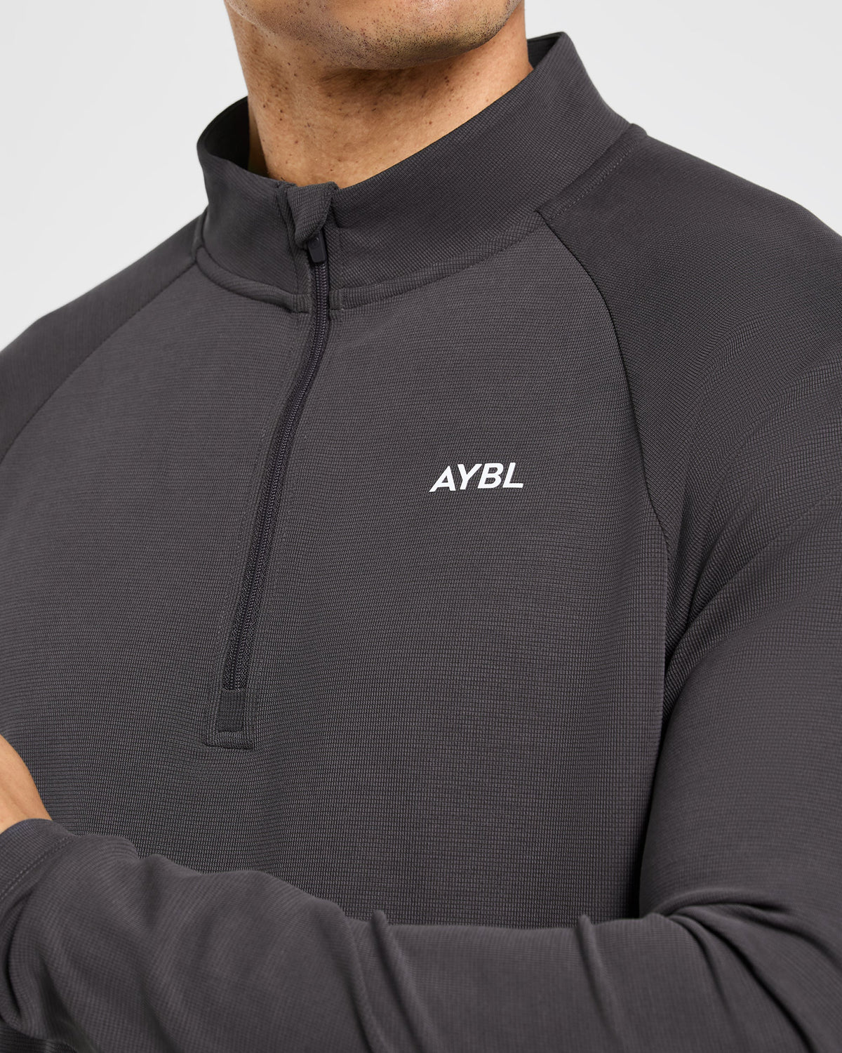 Precision Hybrid 1/4 Zip Pullover - Charcoal