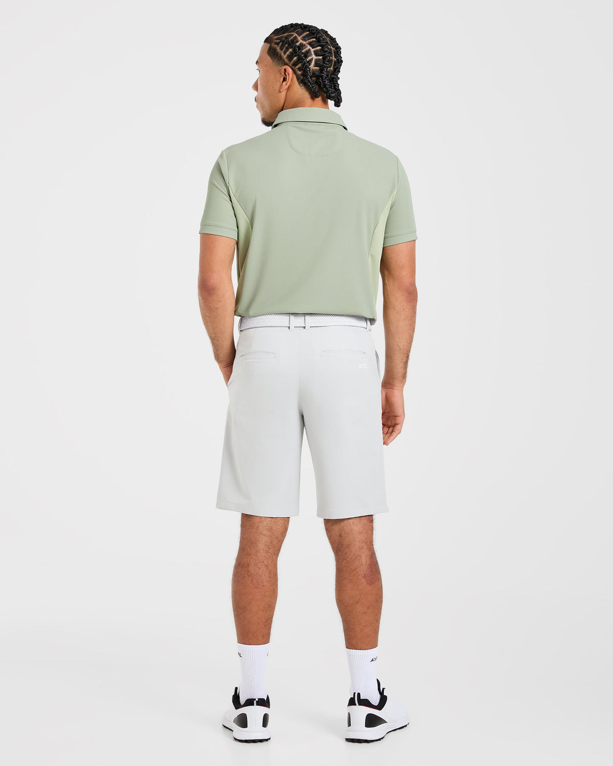 Edge Polo - Muted Olive Vert