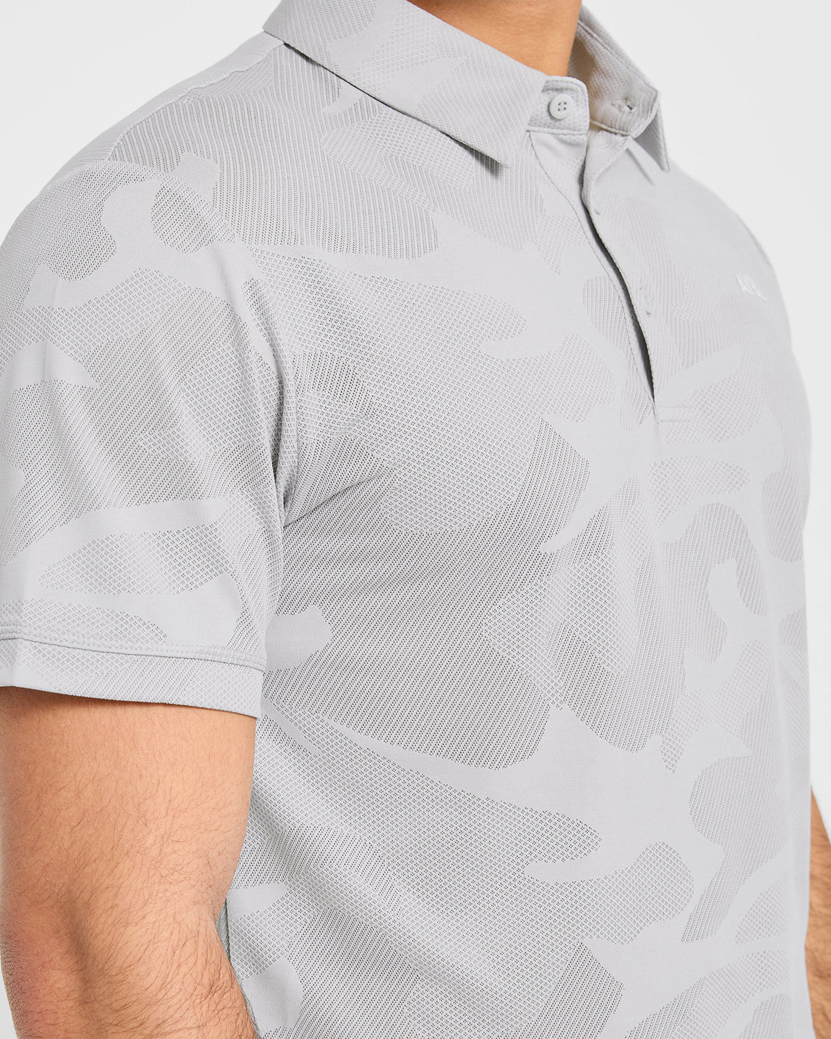 Camo Polo - Ice Gris
