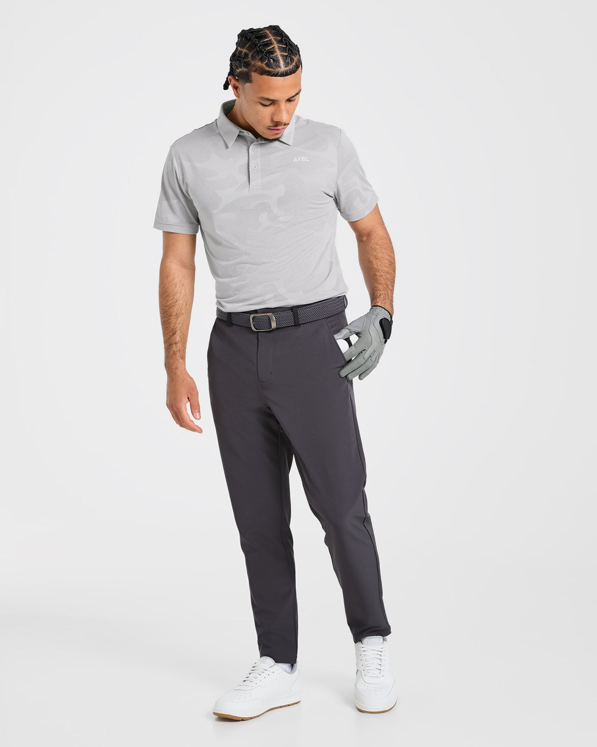 Camo Polo - Ice Gris