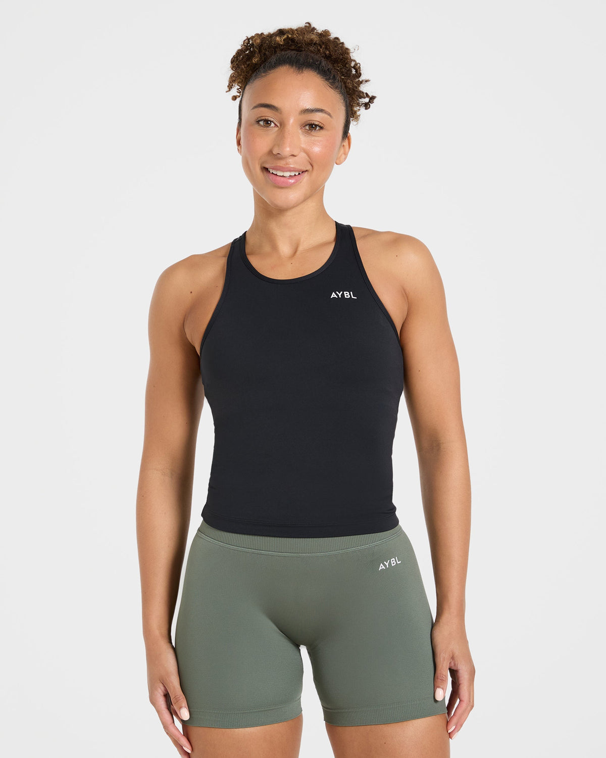 Essential Racerback Tank Top - Noir