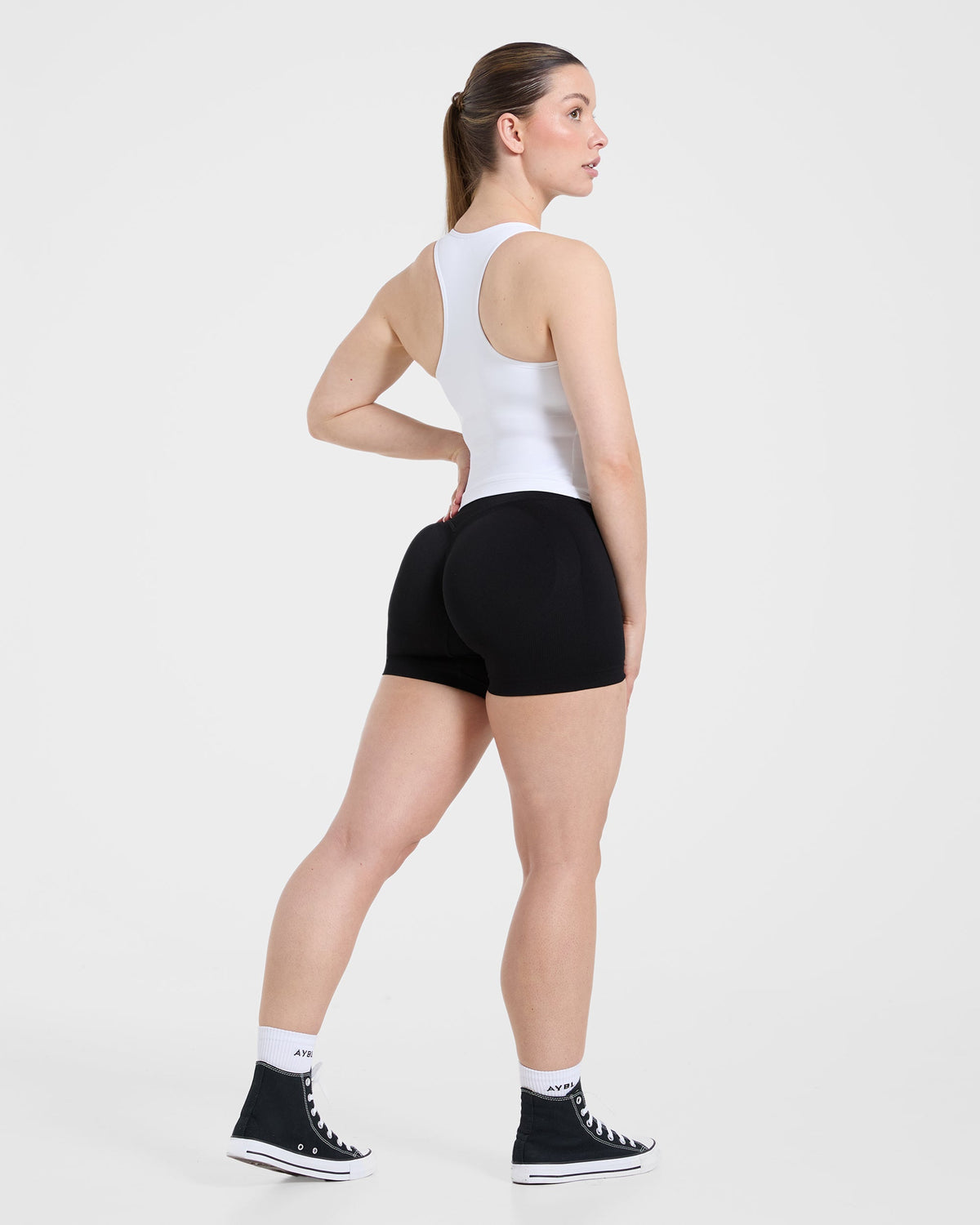 Essential Racerback Tank Top - Blanc