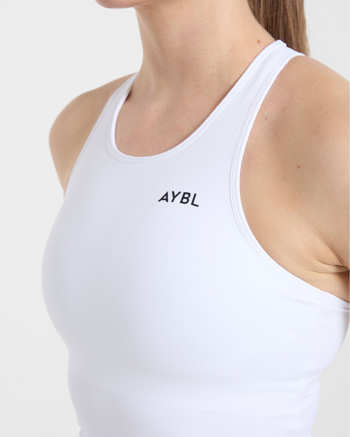 Essential Racerback Tank Top - Blanc
