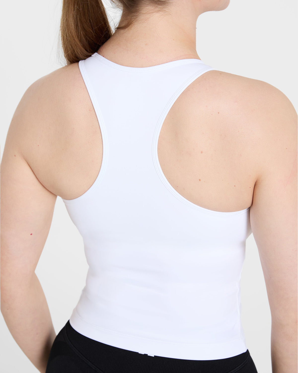Essential Racerback Tank Top - Blanc