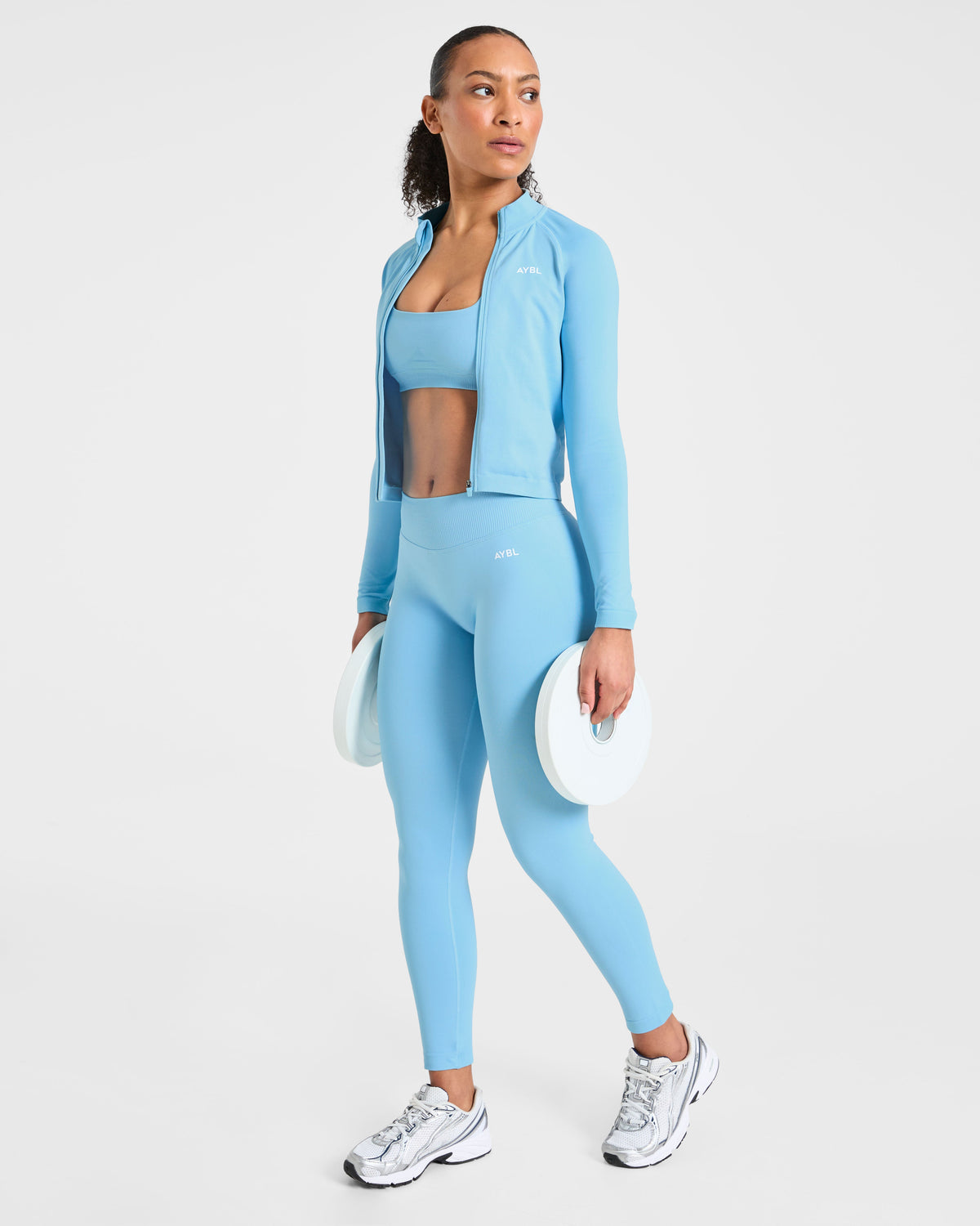 Enhance Seamless Leggings - Powder Bleu
