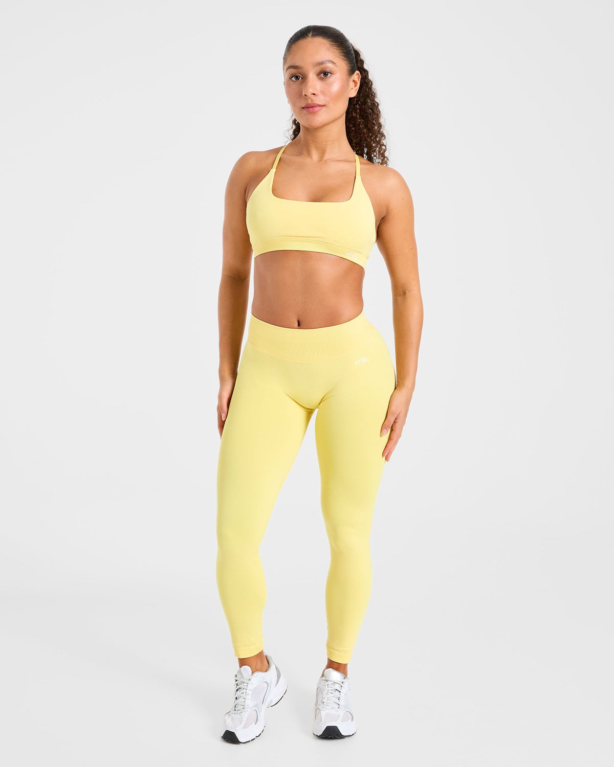Enhance Seamless Sports Bra - Bright Jaune