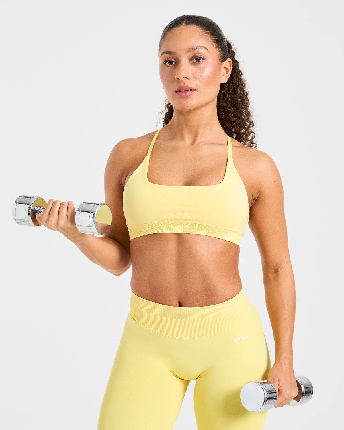 Enhance Seamless Sports Bra - Bright Jaune