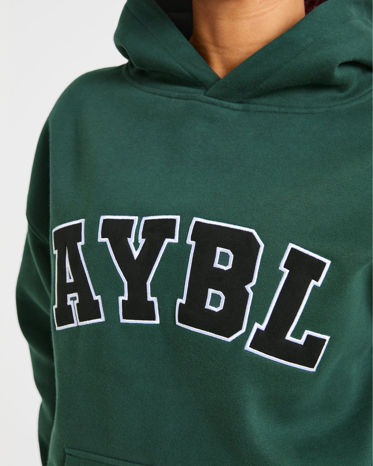 Varsity 2.0 Oversized Hoodie - Deep Forest