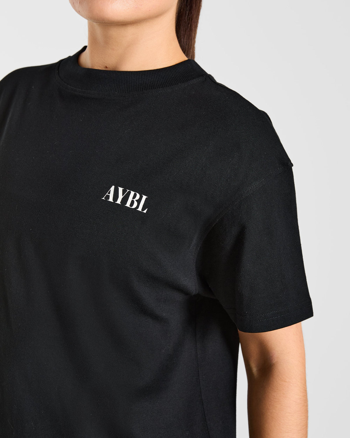 AYBL Strength Co Oversized T Shirt - Black